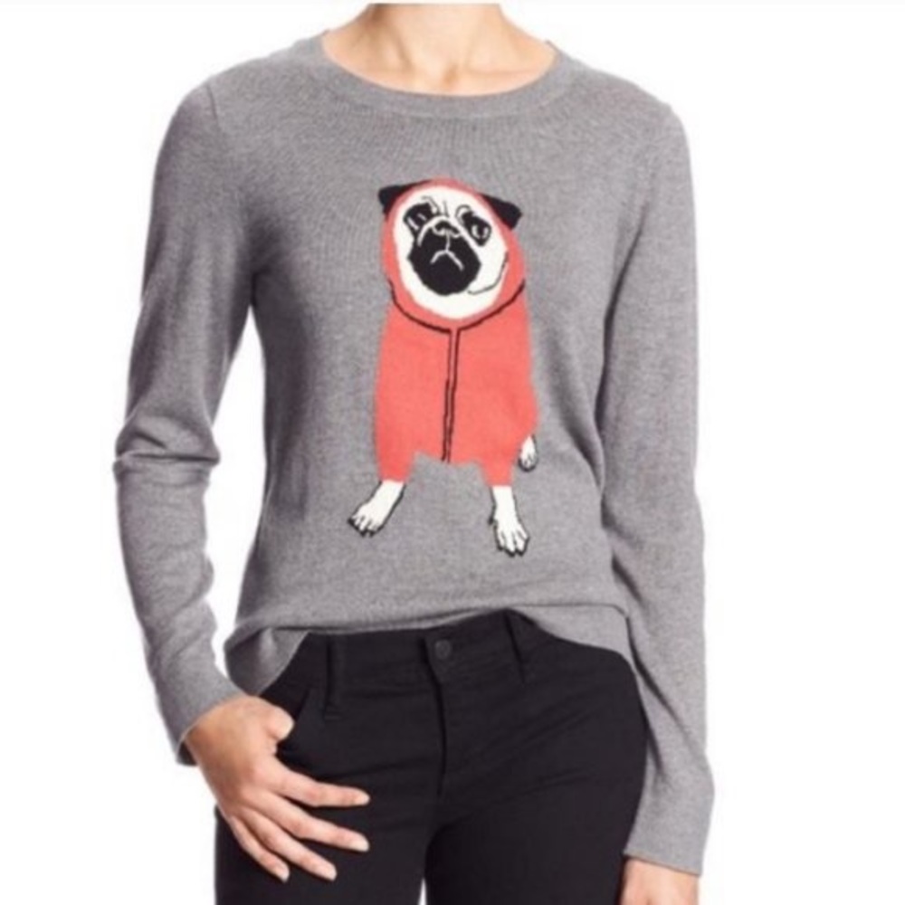Banana Republic Pug Sweater, XS